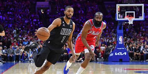 Brooklyn Nets vs Philadelphia 76ers .
